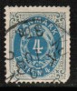 DENMARK   Scott #  26  F-VF USED - Gebruikt