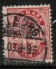 DENMARK   Scott #  45a  F-VF USED - Gebruikt