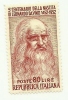 1952 - Italia 688 Leonardo Da Vinci V23 - Dentellatura 14,25 X 13,25, - Abarten Und Kuriositäten