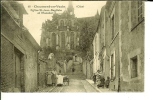 CPA  CHAUMONT EN VEXIN, L´escalier Devant L´Eglise St Jean Baptiste  4428 - Chaumont En Vexin