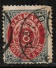 DENMARK   Scott #  28  F-VF USED - Gebruikt