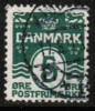 DENMARK   Scott #  61  F-VF USED - Gebruikt