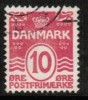 DENMARK   Scott #  62  F-VF USED - Oblitérés