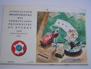 8 AQUARELLES DU CALENDRIER 1958 Combattants Prisonniers Guerre Zénobel Pacouil  SANS CALENDRIER - Grand Format : 1941-60