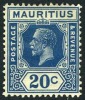 Mauritius #193 Mint No Gum 20c King George V From 1934 - Mauricio (...-1967)