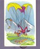 Aviation - Parachutisme - Dessin De Daniel Ravel - Parachutisme