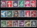 GERMANY BERLIN 1975..82 MICHEL 495..672CANCELLED VALUE 19.40 EUR - Gebraucht