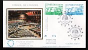 CONSEIL DE L'EUROPE NUMEROTE TIRAGE LIMITE  FRANCE LIMITED EDITION COUNCIL OF EUROPE - Lettres & Documents