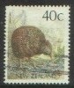 1988 - New Zealand Bird Definitives 40c BROWN KIWI Stamp FU - Usati