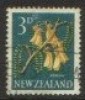 1960 - New Zealand Flora Pictorials 3d KOWHAI Stamp FU - Usati