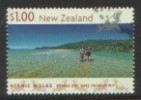 1999 - New Zealand Scenic Walks $1 TONGA BAY Stamp FU - Used Stamps