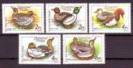 HUNGARY - 1988. Wild Ducks - MNH - Unused Stamps