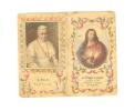 70455)calendario Gesù Cristo  E San Pio X° Anno 1957 - Small : 1941-60