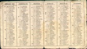 70471)calendario Anno Domini 1958 Anno 1958 - Kleinformat : 1941-60