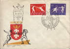 Poland -FDC 1963-Gdansk- World Fencing Championships - Fencing