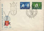 Poland -FDC 1963-Gdansk- World Fencing Championships - Escrime