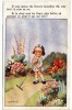 Carte Postale Ancienne Illustrateur Donald Mc Gill - Si La Pluie Rend Les Fleurs Plus Belles - Petite Fille - Mc Gill, Donald