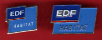 13290-2 Pin's EDF-GDF Habitat.electricite - EDF GDF