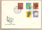 Svizzera - Busta FDC Con Serie Completa: Pro Juventute - 1965 - Lettres & Documents