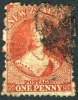 New Zealand #31 Used 1p Victoria From 1864 - Usados