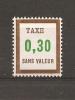 Fictif Taxe N° FT26 - Ficticios