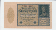 Germany 10000 Mark 1922 (180x100) AXF P 72 - 10000 Mark