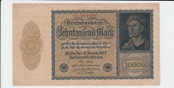 Germany 10000 Mark 1922 (180x100) VF++ P 72 - 10000 Mark