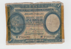 HONG KONG 1 DOLLAR 1935 VG Rare Banknote P 172c 172 C - Hongkong