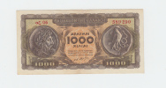 Greece 1000 Drachmai 1953 VF++ Banknote P 326b 326 B - Grèce