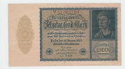 Germany 10000 Mark 1922 (180x100) AXF P 72 - 10000 Mark