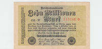 Germany 10 Million Mark 1923 VF (with A Star Near The SN) P 106 - 10 Mio. Mark