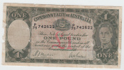 Australia 1 Pound 1938 G-VG Rare Banknote P 26a 26 A - 1933-39