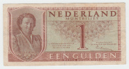 NETHERLANDS 1 GULDEN 1949 VF P 72 - 1 Gulden