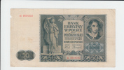 POLAND 50 Zlotych 1941 German Occ. WWII - Poland