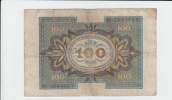 GERMANY 100 MARK 1920 ""G" - 100 Mark