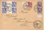 N Y&t  JOURNEE DU TIMBRE  PARIS  1942 - Storia Postale