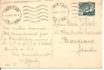 N Y&t   713 NANCY   Vers   BORDEAUX  Le   08 SEPTEMBRE 1945 - Storia Postale