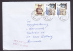 Poland Priorytet Prioritaire Line Cds. SZCZECIN 2005 Cover To AALBORG Denmark - Covers & Documents