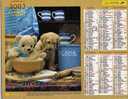 Almanach Du Facteur 2002 LAVIGNE Dep Calvados Chien Et Ours En Peluche, Chatons - Grand Format : 2001-...