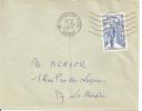 N Y&t  1696       MARSEILLE                Vers     LA ROCHELLE     Le   01 DECEMBRE 1971 - Lettres & Documents