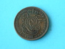 1902 VL / 2 Cent - Morin 214 ( For Grade, Please See Photo ) !! - 2 Centimes