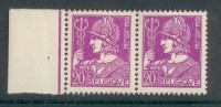 Belgique 338 ** En Paire - 1932 Ceres E Mercurio