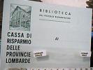 PUBBLICITA´ MILANO BIBLIOTCA DEL PICCOLO RISPARMIATORE  CASSA RISPARMIO PROVINCIE LOMBARDE N1950  DF6939 - Banken