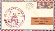 First Flight Air Mail Route - Albuquerque New Mexico 1931 Cover United States. - 1c. 1918-1940 Cartas & Documentos