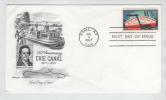 USA FDC 4-7-1967 150th Anniversary EIRE CANAL With Artmaster Cachet - 1961-1970