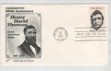 USA FDC 12-7-1967 150th Anniversary Henry David Thoreau The Great American Writer With Fleetwood Cachet - 1961-1970