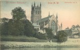 Britain – United Kingdom – Worcester Cathedral From N.W. Early 1900s Unused Postcard [P4501] - Autres & Non Classés