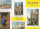 B0481 - Brochure Turistica - FRANCIA - DIJON Anni '70 - Mapas Topográficas