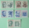 Czechoslovakia 1991 Famous People Insect Music Litterature - Mint No Gum Full Set - Unused Stamps