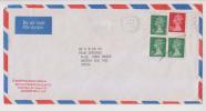 Air MAIL, Airmail Great Britain To India 1986, As Scan - Entiers Postaux